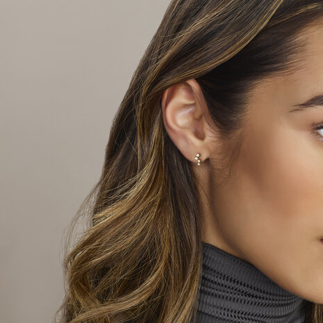 oorringen goud Vanhoutteghem