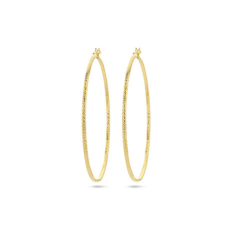 creolen zilver 50 mm