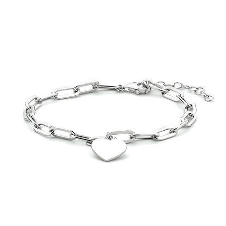 zilveren armband hart