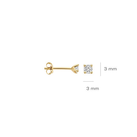oorstekers blush lab diamonds LG7036y