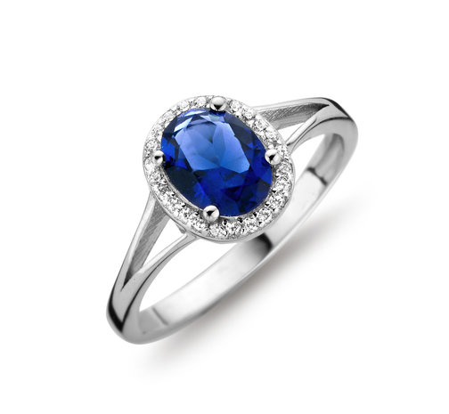 Silver-Rose-juwelen online kopen bij Juwelier Vanhoutteghem - R3045BLU