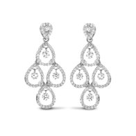 Oorbellen Silver Rose EA6563W