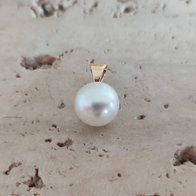 Hanger geel goud Parel 60765P