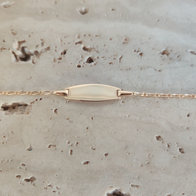 Baby naamplaat goud ID0182GE