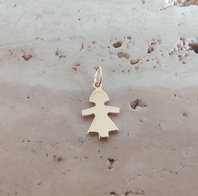 Hanger goud 18 kt Meisje 53400