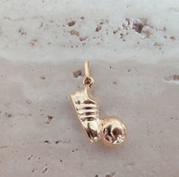 Hanger goud 18 kt Voetbal 5217