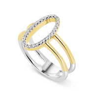 Ring Silver Rose R2145G