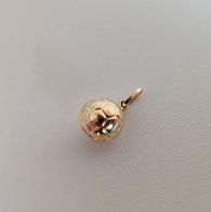 Hanger goud 18 kt Voetbal S013067