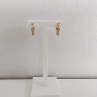 Gouden Creolen 18 kt klein S013102