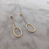 Gouden oorringen S247395