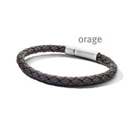 Herenarmband leder Orage AT134