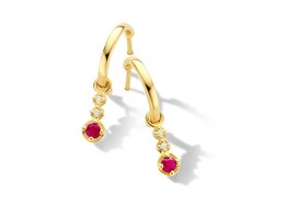 Gouden oorbellen GO3239GRB