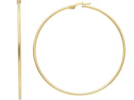 Gouden creolen 14 kt 50 mm 160660 Vanhoutteghem