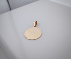 Medaillon goud 18 kt EMEDROND13