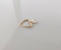 Hanger hart goud 18 kt T307410