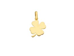 Gouden hanger Klaver 271651