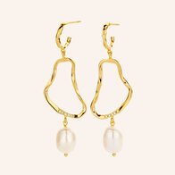 Oorbellen Ava gold plated - dpt M1651