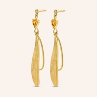 Oorbellen Felice gold plated M2032