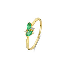 Ring 18 kt emeraude  067213EA