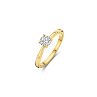 Blush lab diamond ring 0.45 ct LG1003Y . Maat 54