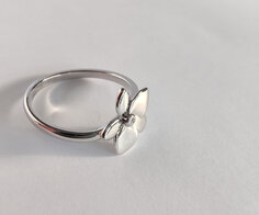 Ring 18 kt Briljant Orchidee Flower