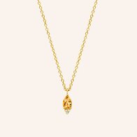 Ketting Limone dpt  M2040 gold plated