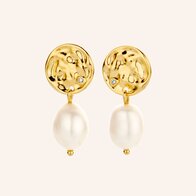 Oorbellen Coco gold plated - dpt M1608