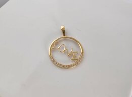 Hanger Circle of Love 18 kt U166366
