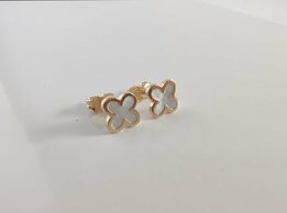 Oorringen Goud Flower u166345