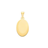 Medaillon goud 18 kt 191379