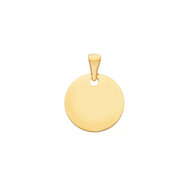 Medaillon goud 18 kt 191371