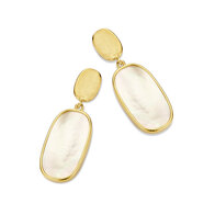 Oorbellen Silver Rose EA2529GMOP