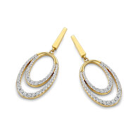 Oorbellen Silver RoseEA2464G