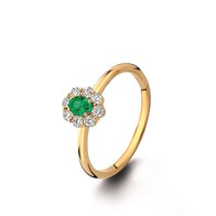 Ring 18 kt Tsavoriet 068666