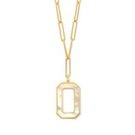 Ketting 18 kt Parelmoer 068311N