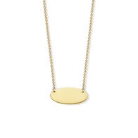Ketting met naamplaat ovaal 60387
