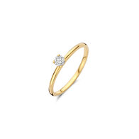 Blush lab diamond ring 0.15 ct LG1027 . Maat 52