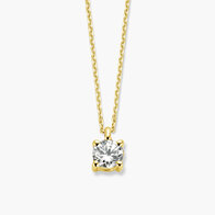 Ketting Solitaire Diamond  92A856