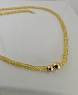 Ketting gemstone co2621ZITR