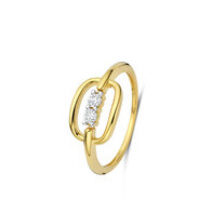 Ring 18 kt diamant 069449