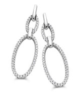 Oorringen Silver Rose EA2100W