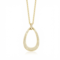 Ketting Silver Rose P2010G