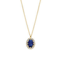 Blush lab Saffier Ketting LG3021Y