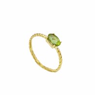 Ring Bolletjes Peridot  270649