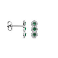 Naiomy silver oorringen N6R60