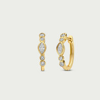 Creolen Diamant Mérité MMO004$