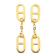 Gouden oorringen 18kt 071066