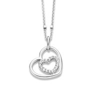 Halsketting zilver Naiomy Moments  B6H10