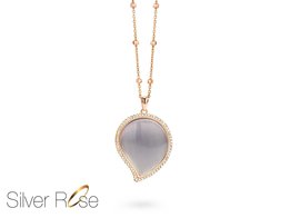 Ketting Silver Rose P6451BR
