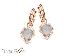 Oorringen Silver Rose EA6451BR